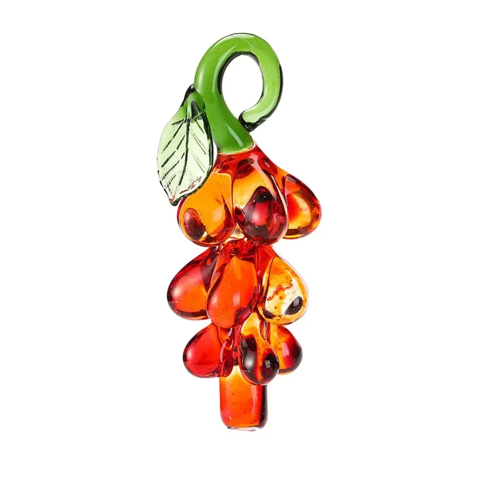 

1Pc Fruit Pendant Jewelry Craft Creative Colorful Wisteria 3*7cm For Christmas Party Home Decoration Accessories