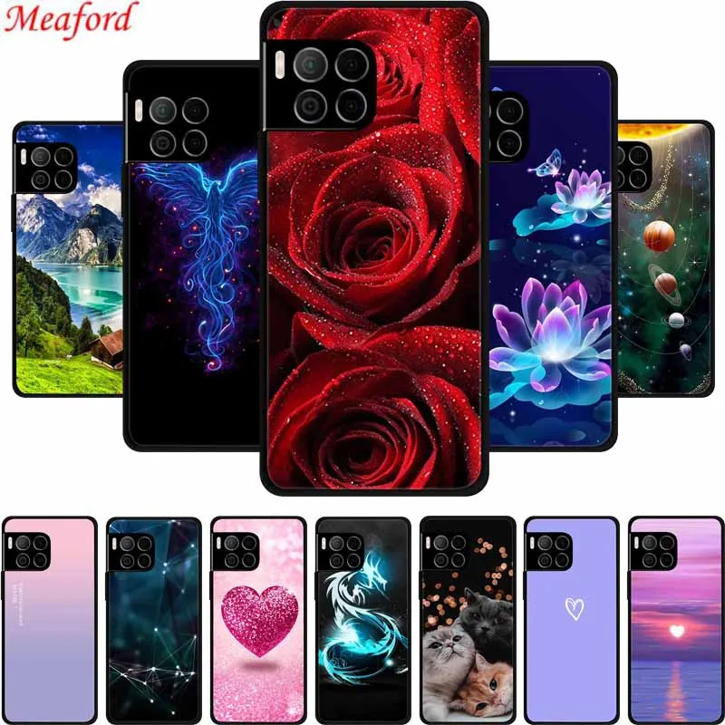 For T-Mobile REVVL 7 Pro 5G Case Shockproof Black Silicone Soft Phone Case For T-Mobile T Phone 2 Pro 5G Back Cover Case 6.78