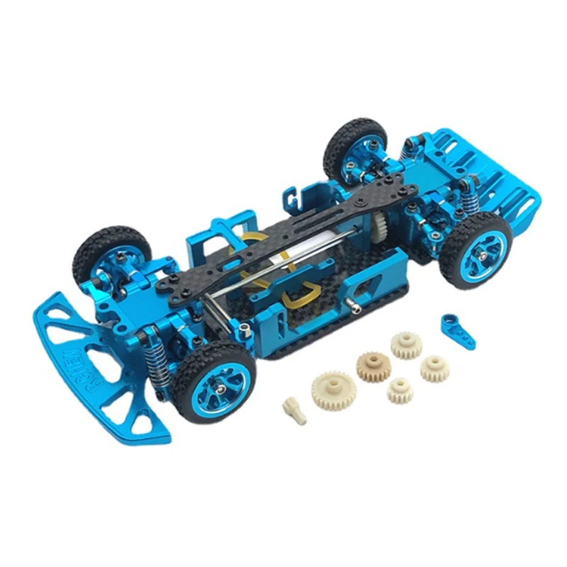 WLtoys K969 1:28 4WD 2.4G سيارة سباق صغيرة RC عالية السرعة على الطرق الوعرة عن بعد محوري scx10 ii traxxas Defender ترقية معدنية - أجزاء