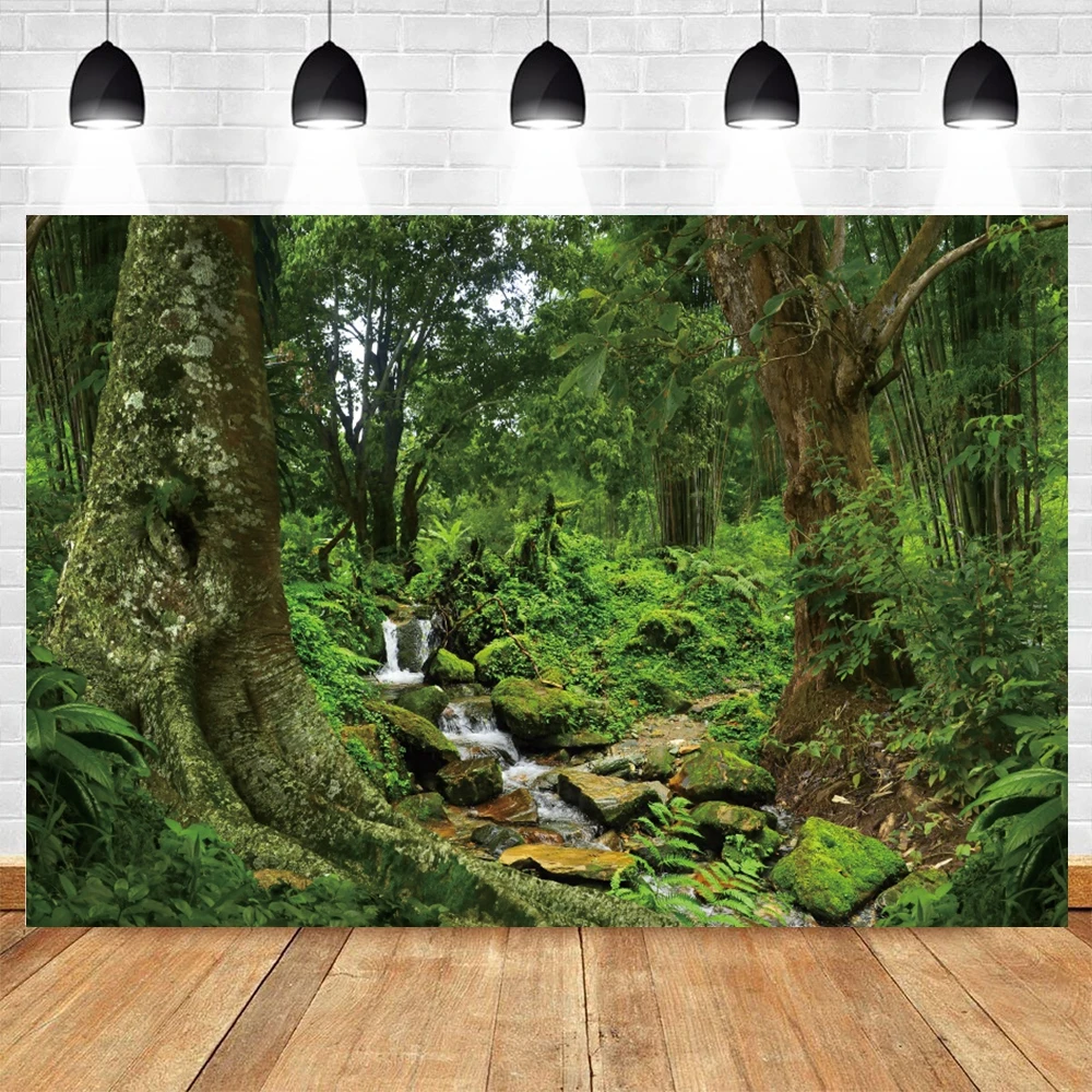 Tropikal Yağmur Ormanı Fotoğra - Outdoor Adventure Background incelemesi ve fiyatı