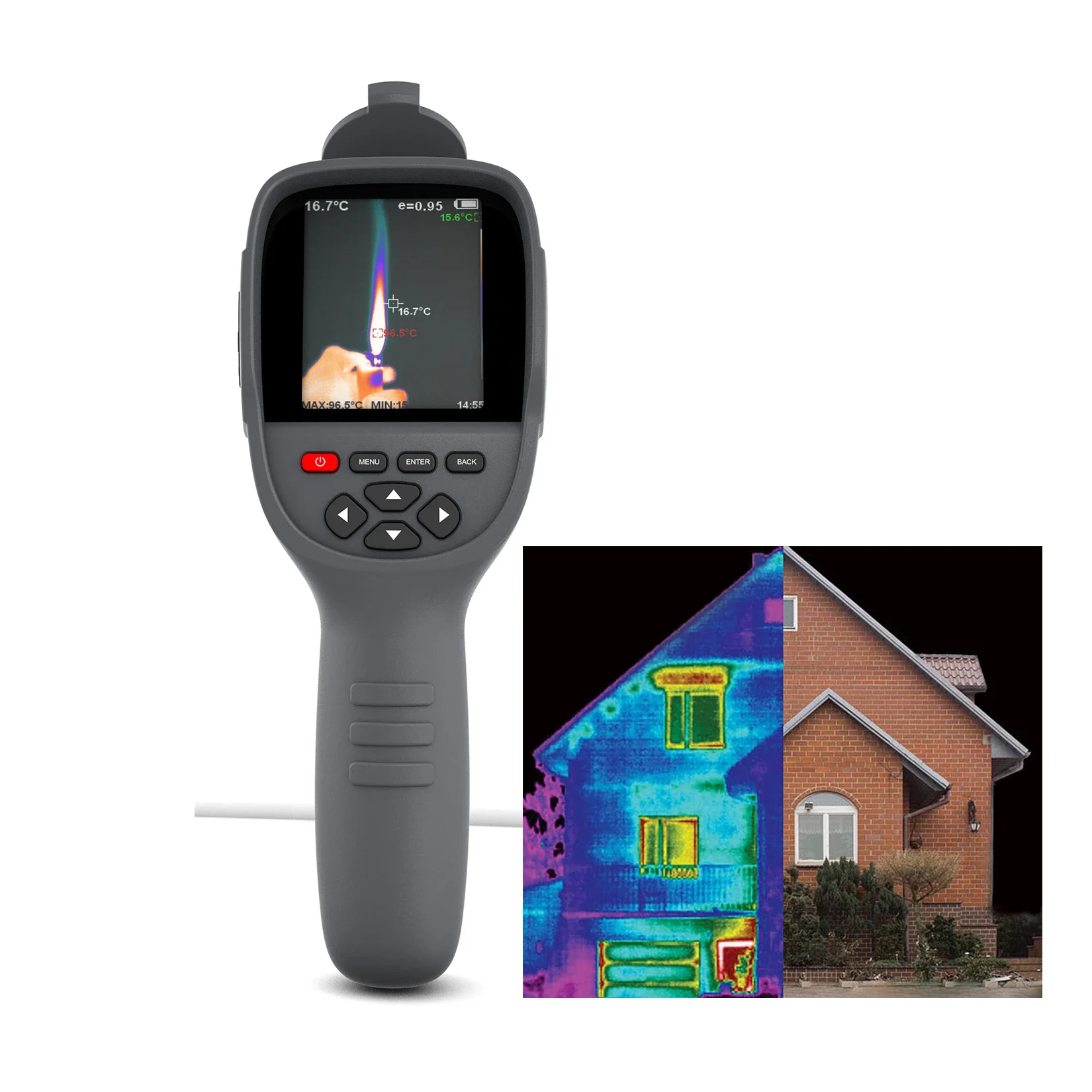 Long Range Thermal Imaging Car Body Wifi Used Digital Camera Thermal Imaging Water Leak Detection