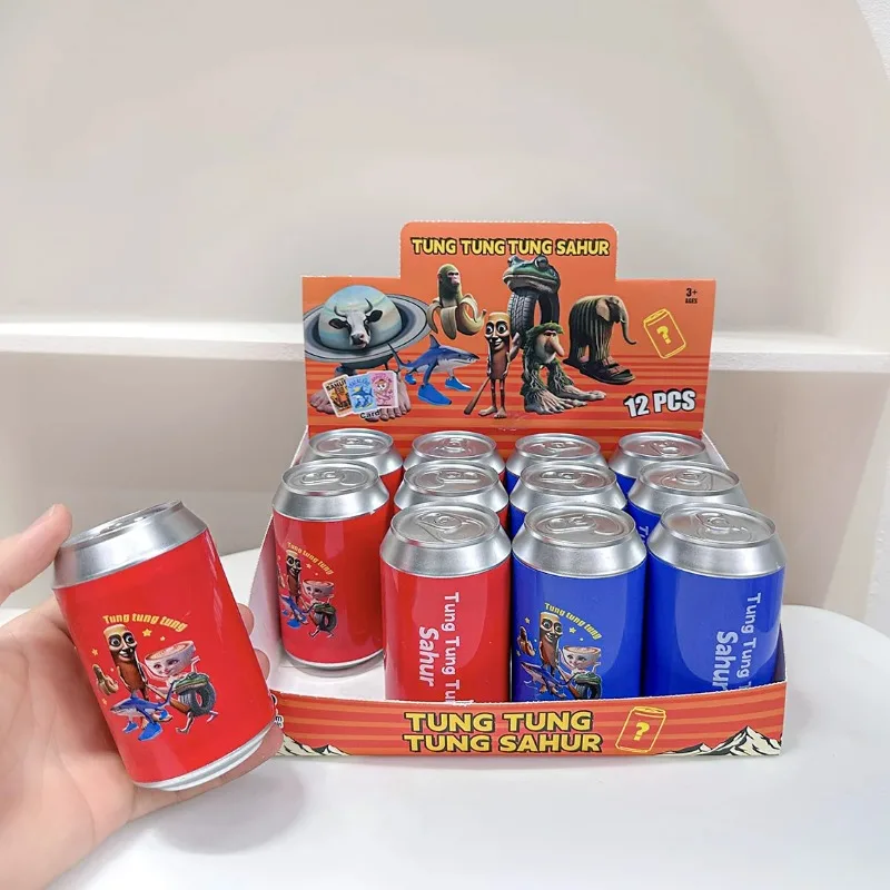 مجموعة مكونة من 12 قطعة من سلسلة مفاتيح شان هاي جينغ التجريدية المصنوعة من الألومنيوم يمكنها صندوق أعمى عصا خشبية مضحكة أحذية شجرة القدم الكبيرة هدية ممتعة على شكل سمكة قرش