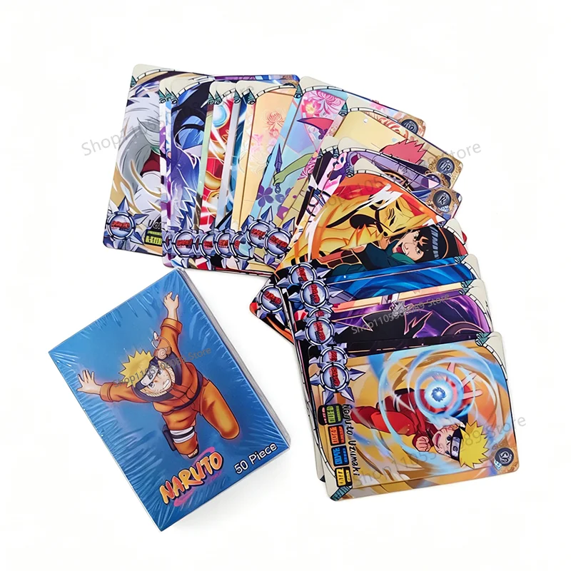 Board Game Naruto - การ์ดนารูโตะภาษาอังกฤษ 50 ชิ้น คาคาชิ อุซึมากิ นารูโตะ