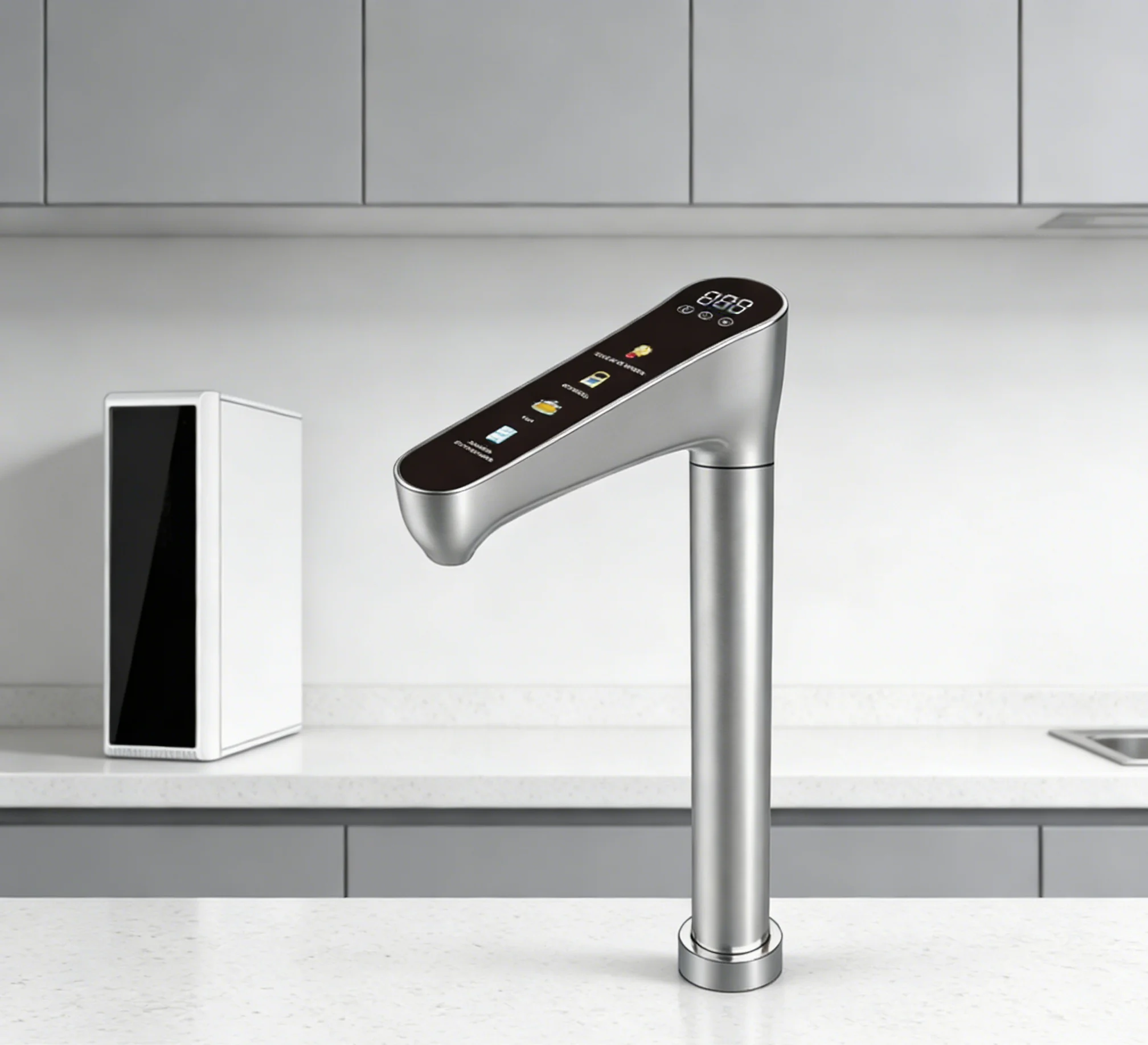 Intelligent Electric Water Faucet Water Dispenser Heating Instant Heating Tap Easy Installation Countertop for Household Hotel