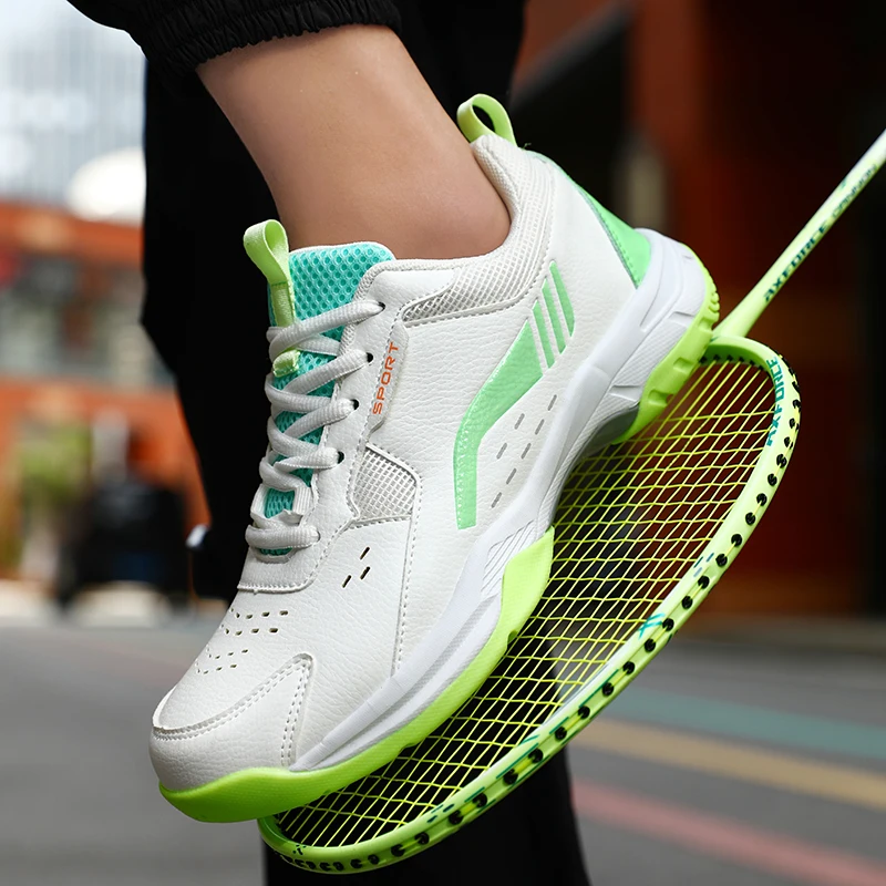 2025Professional Badminton Shoes for Men and Women Indoor Fitness Volleyball Shoes for Men's Training Tennis Table Tennis Shoes