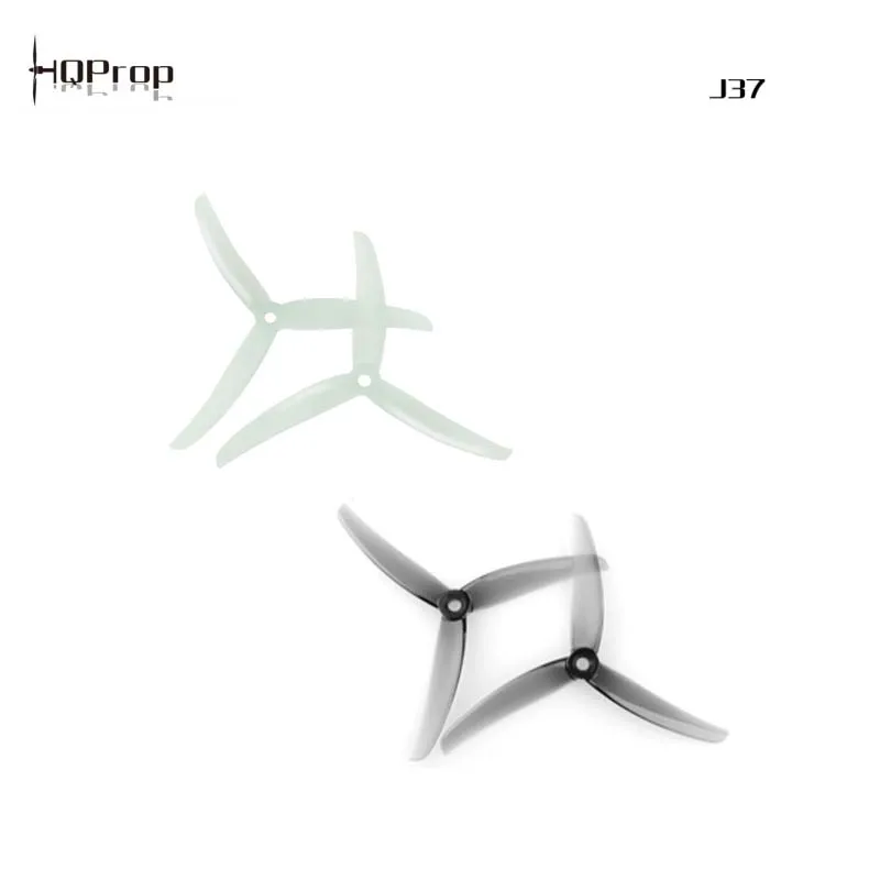 HQ Juicy Prop J37 Poly Carbonate 4.9inch propeller 3.7Pitch 3 blade three-blade with 5mm shaft prop for FPV RC Racing