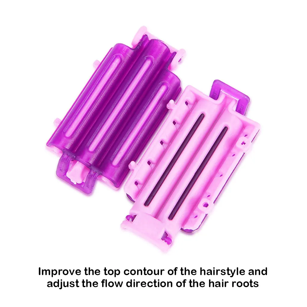 

1 Bag Women Hair Curler Solid Color Hairstyling Curlers Curling Tool