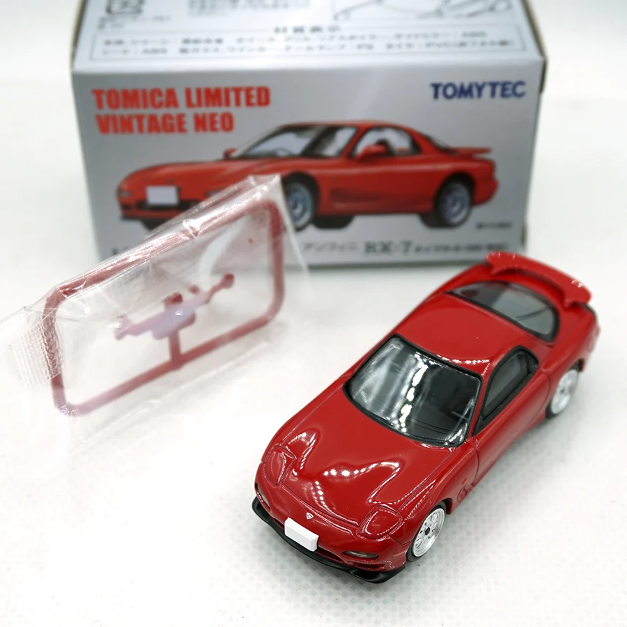 TOMYTEC 1/64 TLV N177C MAZDA RX7 Mazda rotor motor aleación modelo colección de coches piezas de regalo