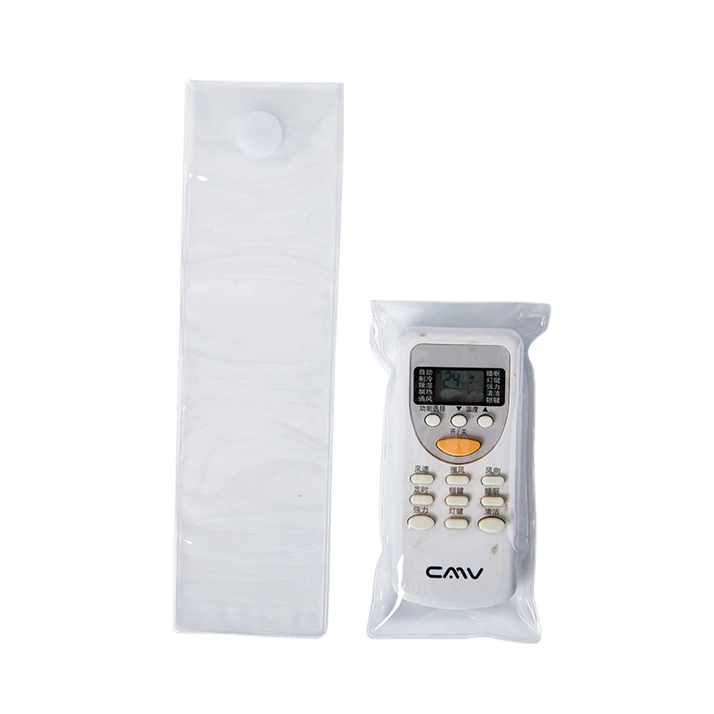 Dust-proof Convenient Case Air Condition/TV Remote Control Protective Sheath PVC Transparent Universal Remote Control Cover