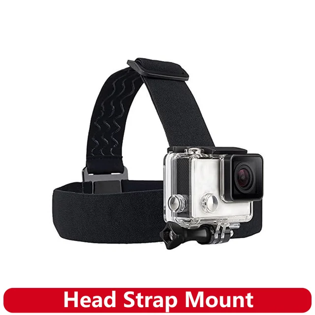 Uchwyt na głowę, opaska na głowę, pasek mocujący do GoPro Hero 13 12 11 10 9 8 7 6 insta360 SJCAM AKASO DJI Osmo Action Camera Akcesoria