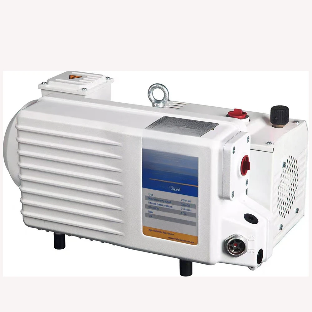 Single stage vacuum pump