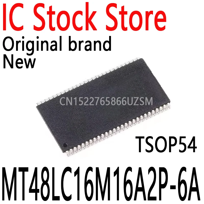 1PCS New and Original IT:G Package TSOPII-54 Genuine IC Chip DDR SDRAM MT48LC16M16A2P-6A