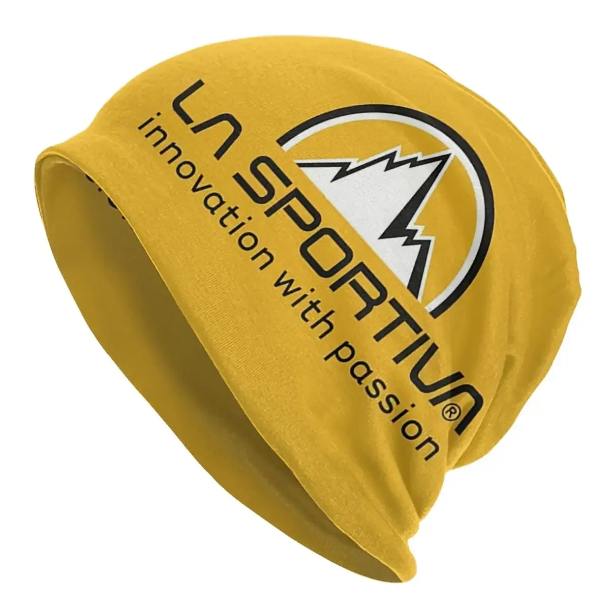 La Sportiva Merch Warm Knitted Cap Fashion Bonnet Hat Autumn Winter Outdoor Beanies Hats for Men Women Adult