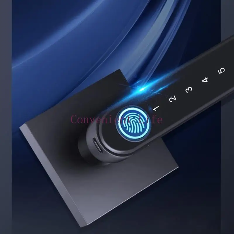 L1EE قفل باب الدخول قفل باب لوحة المفاتيح لث/ل ث/س BT قفل ببصمة الإصبع كلمة المرور/fo #3