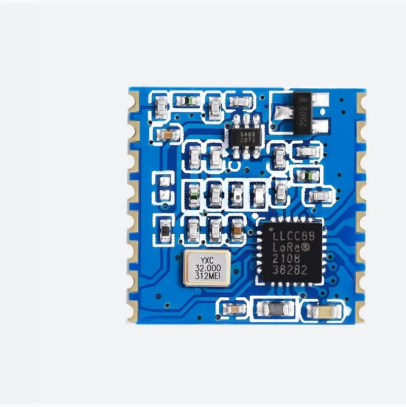 Беспроводной модуль LoRa Spread Spectrum LLCC68FSK 433, заменяет SI4463, измерное расстояние 2,5 с платой разработки