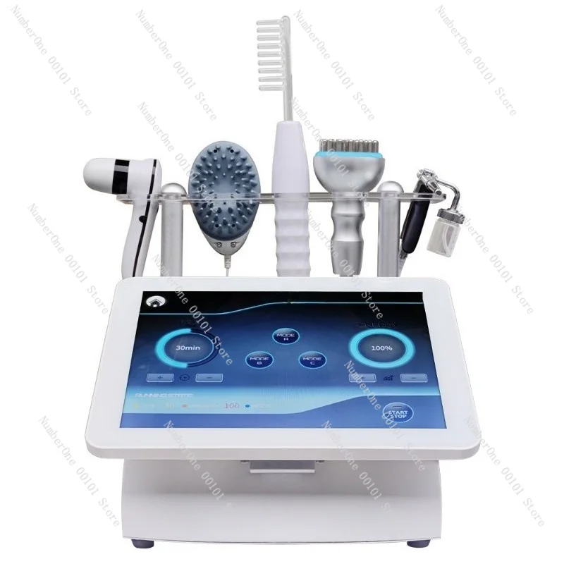 5-in-1 Smart Scalp Care Machine HD Follicle Analysis Anti Hair Loss LED Light Therapy