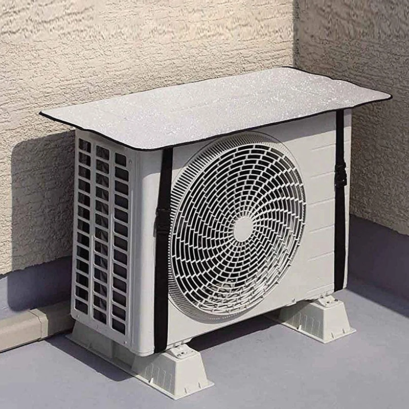 1-2pcs Air Conditioner Outdoor Unit Sunshade Cover Cooling for Outdoor Unit Snow Cover Protection for Outdoor Unit Insulation view 2