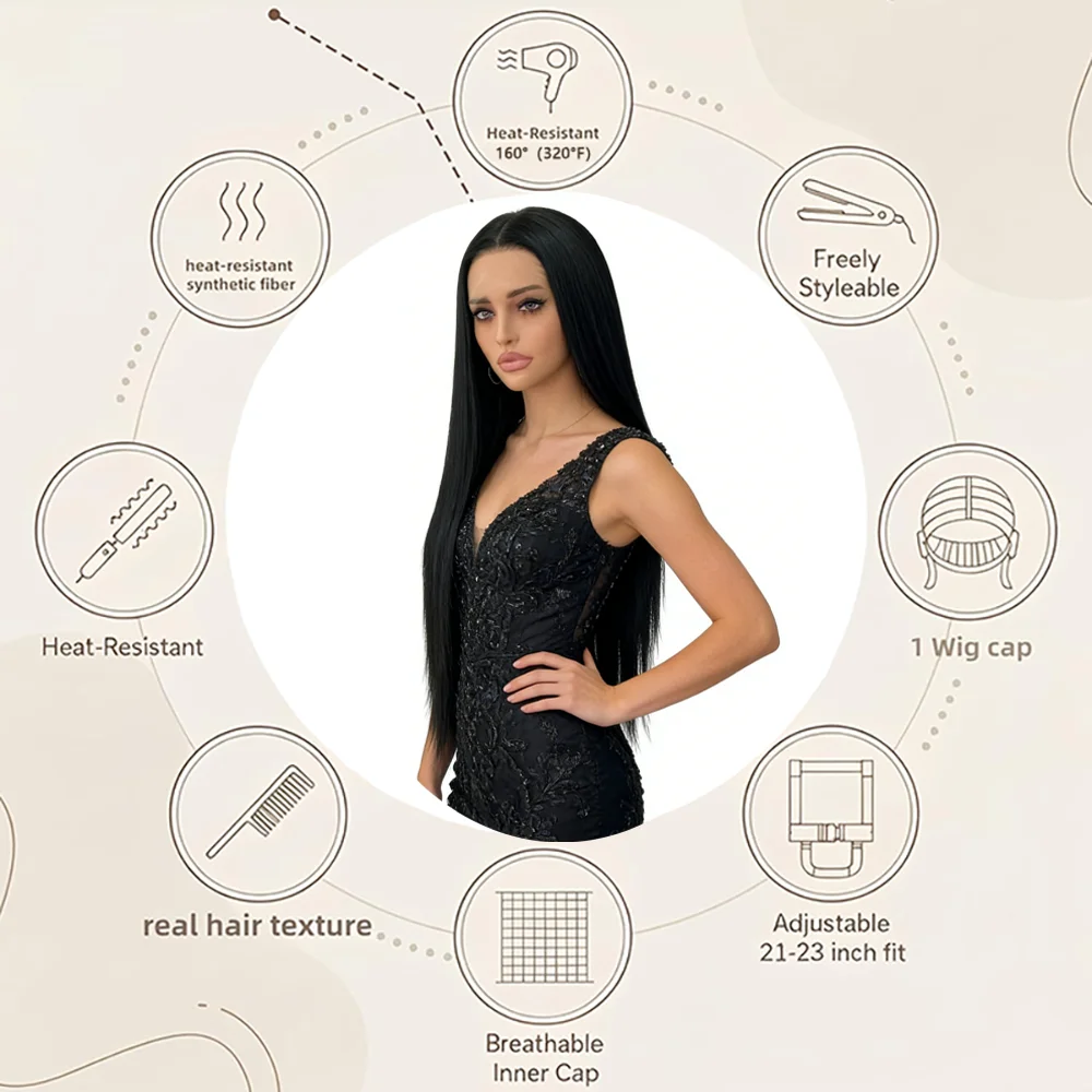 13x4-lace-front-wig-26-black-long-straight-synthetic-hair-natural-hairline-glueless-heat-resistant-for-women-daily-party-use