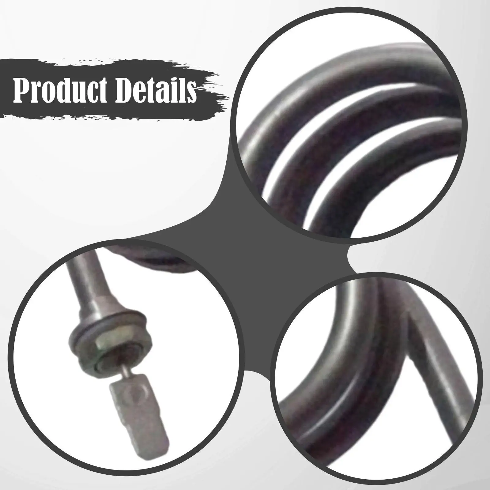 Fountainwater Heating Pipe Accessories Sturdy Attachment Convenient Professional Flexible Practical Replacement 220V 500W