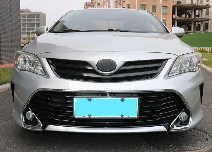 

Suitable for Toyota Corolla 08-13 Modified Mona Lisa Large Surrounded Front Bar Rear Bar Side Skirt Middle Net