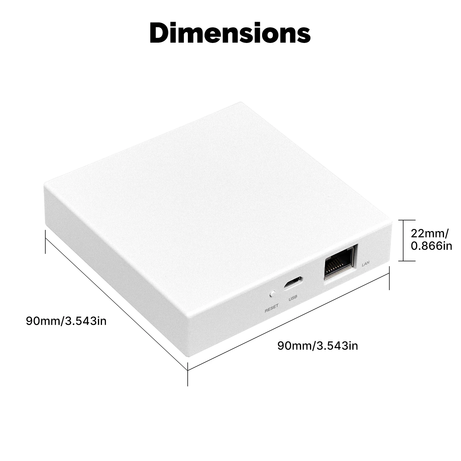 Tuya Bluetooth Gateway Smart Hub Bridge Support Sigmesh Beaconmesh Wireless Wired App Remote Control Work With Alexa Google