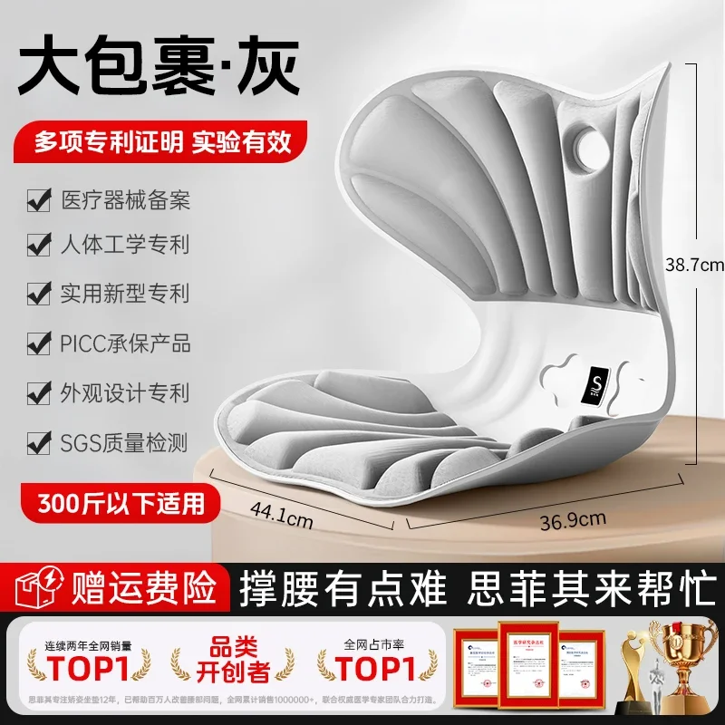 مكتب مريح كرسي داعم للفقرات القطنية وسادة حماية قطني المستقرة الآلهة وسادة محطة العمل Mobiliario De Oficina كرسي وسادة