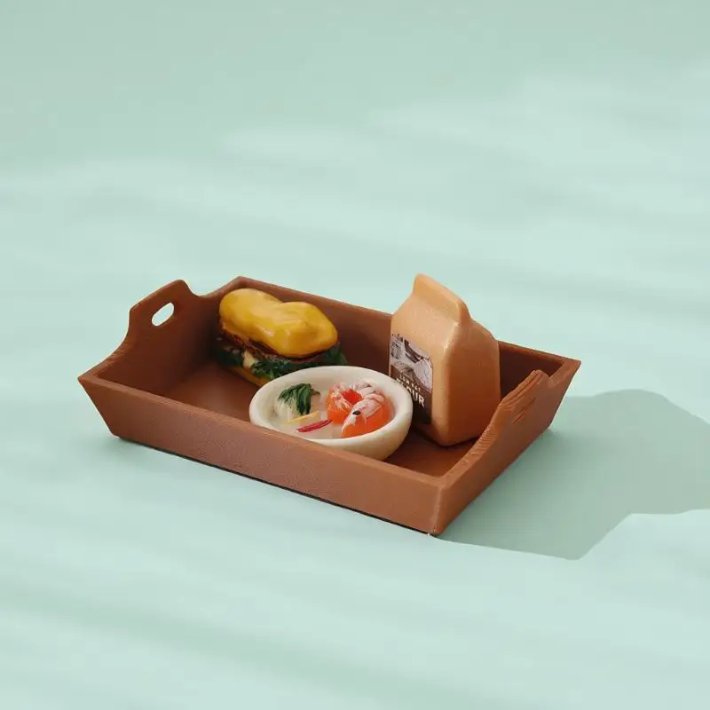 Accessoire pour maison de poupée à l'échelle 1:12, modèle de vaisselle de scène de vie, jouet décoratif, meuble de simulation en une seule pièce.