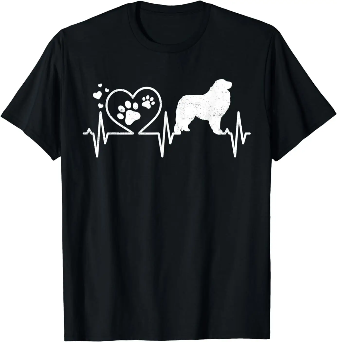 NEW LIMITED Great Pyrenees Mom Mama Dad Dog Heart Gift T-Shirt S-3XL