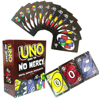 Uno No mercy Game Board Games UNO Cards Table Family Party Entertainment Games Card Toys Children Birthday Christmas