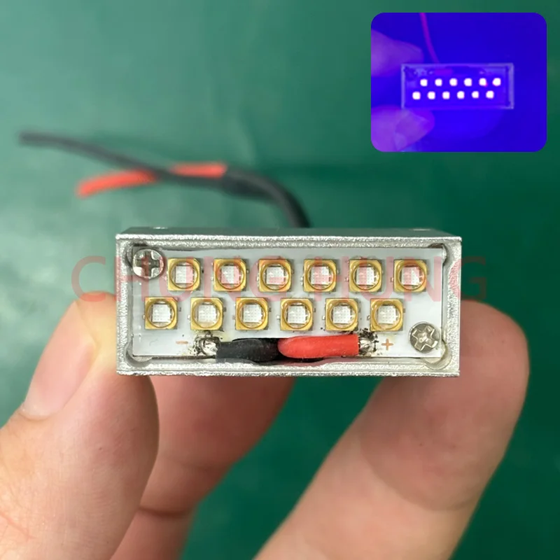 Lampada polimerizzante LED UV da 50 W adatta per stampante flatbed A3/A4 modificata Epson R1390/L1800 Modifica lampada polimerizzante per asciugatura inchiostro UV FAI DA TE