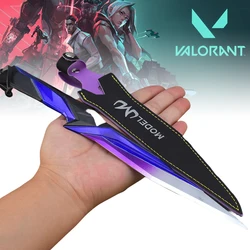 Game Valorant Katana Dagger Metal Anime Cosplay Prop Steel Singularity Knife Sword Real Size Japanese Katana Samurai Sabre Toy
