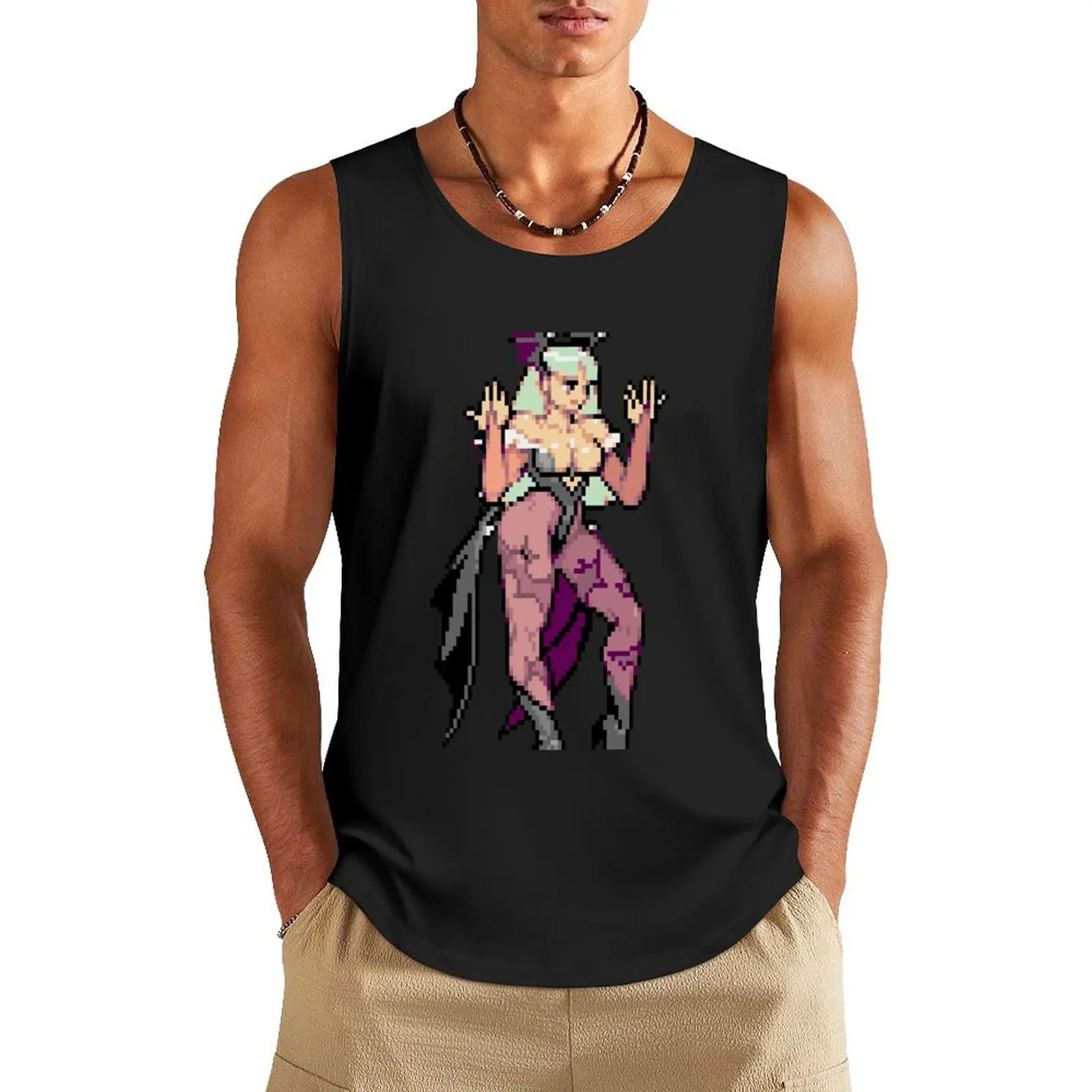 Morrigan Stance Tank Top gym accessories man summer Man summer clothes t-shirts for men