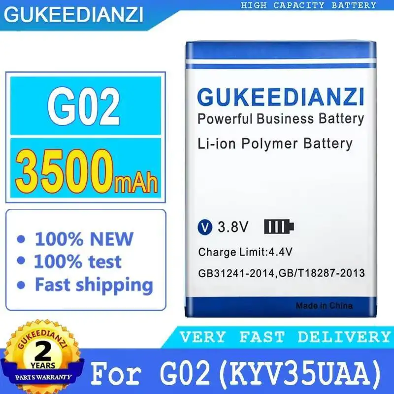 

For Kyocera G02 KYV35UAA 3500Mah Mobile Phone Battery Premium Replacement