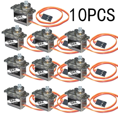 MG90S Servo Diymore 1/4/10/20 Stuks Alle Metal Gear 9g Verbeterde Versie Voor helikopter Vliegtuig Boot Auto MG90 9G Trex 450 RC Robot
