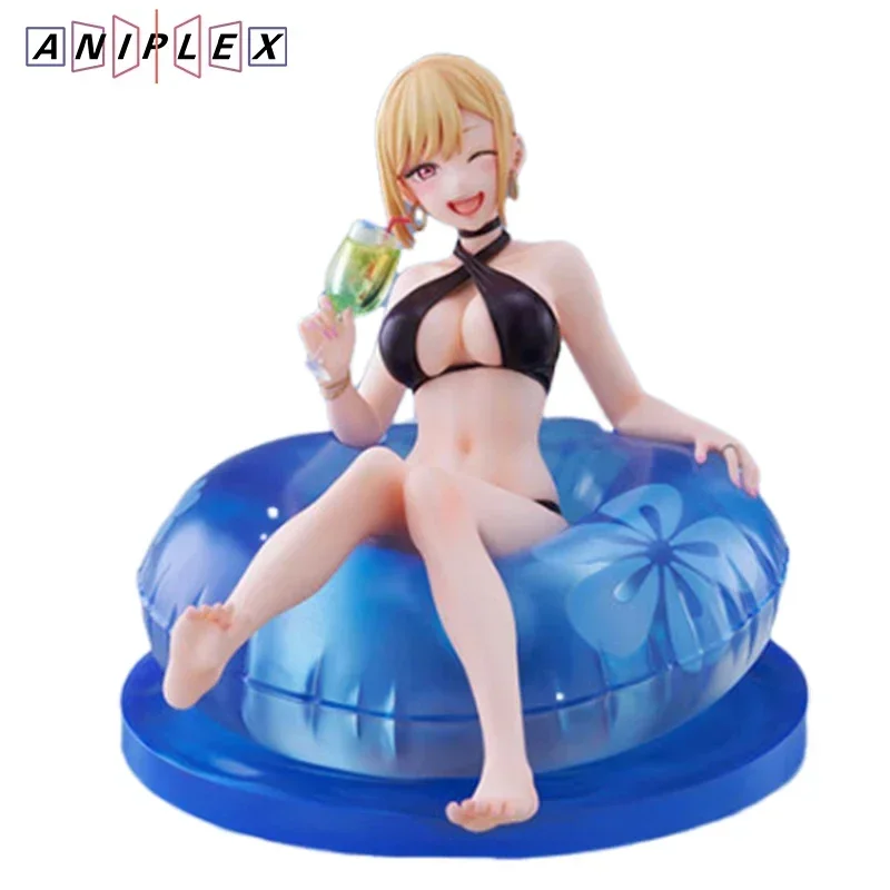 ANIPLEX My Dress-Up Darling Kitagawa Marin Night Pool Ver Anime Action Figures Collectible Model Genuine Original Toy