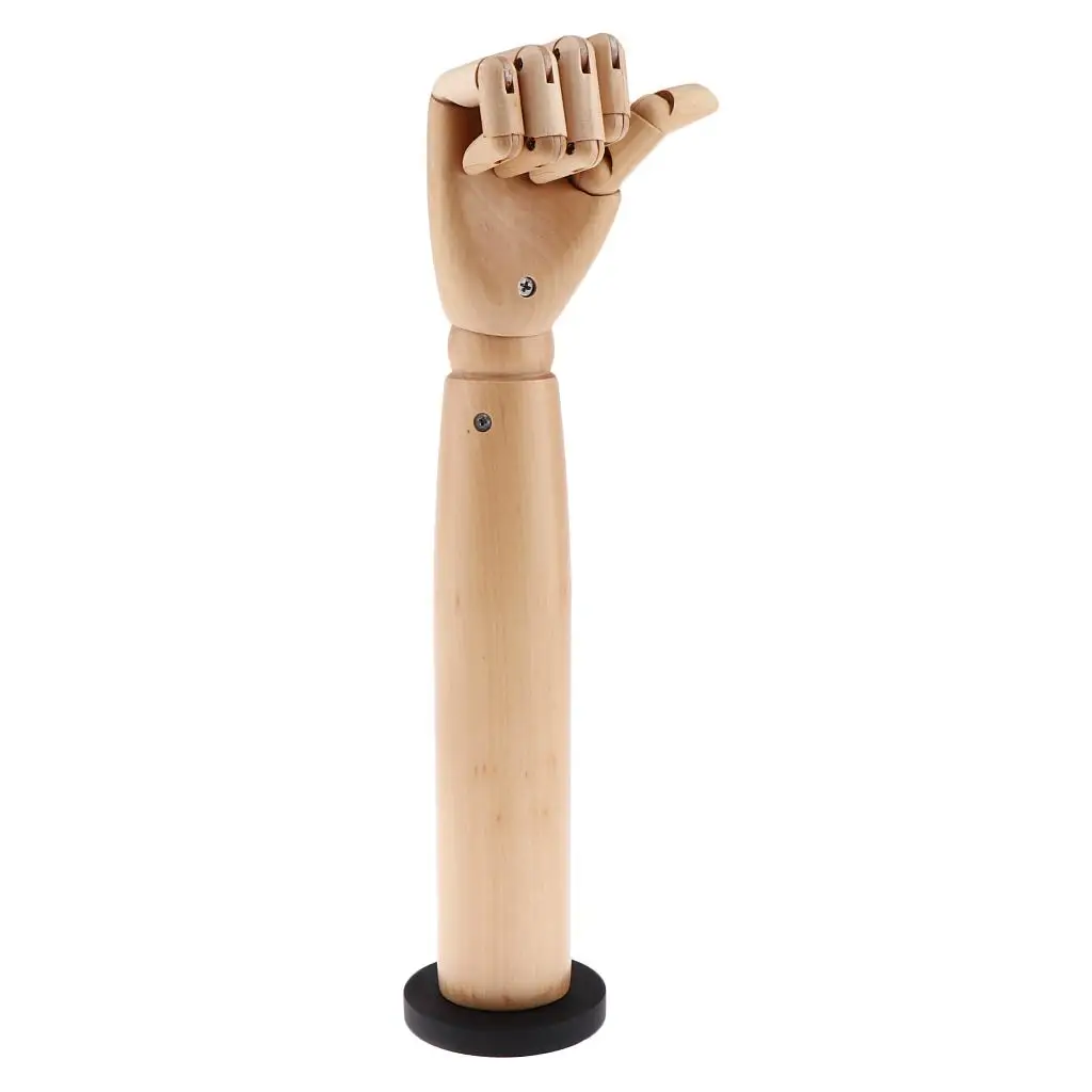 Jewelry Display Hand Model for Drawing, Sketch (Female Hand) Articulated Sectioned Flexible Fingers Manikin Hand Figure