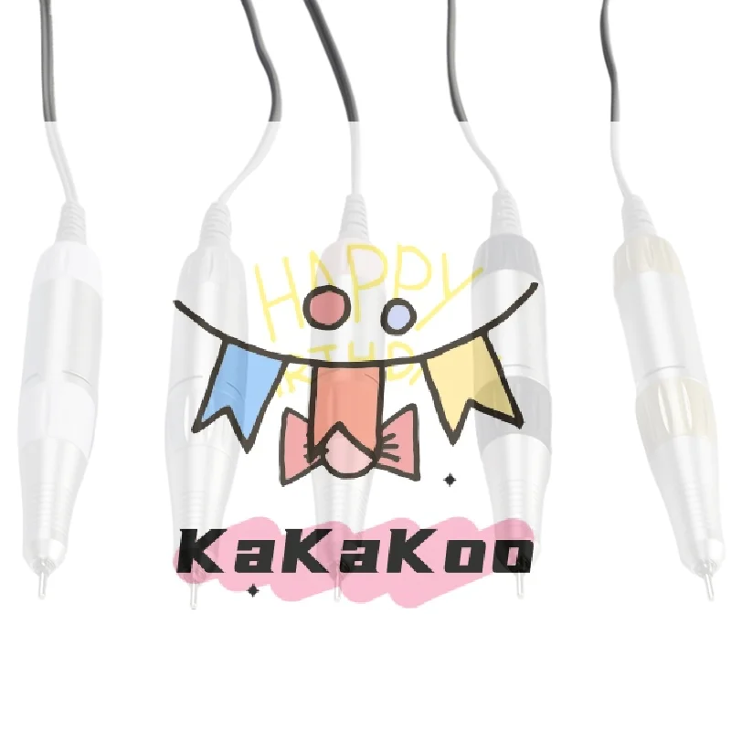 Elektrische nagelboor Pen Handvat Bestand Polish Grind Machine Handstuk Manicure Pedicure Tool DC PLUG Nagelbooraccessoires