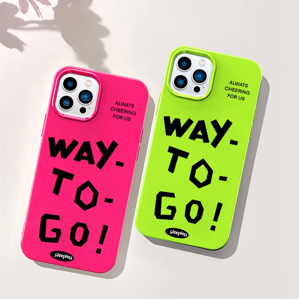 For iPhone 11 Case Aesthetic Letters Soft Cases For iPhone 11 12 13 14 15 Pro Max 7 8 Plus XR X XS SE 2022 2020 Cases Cover Capa