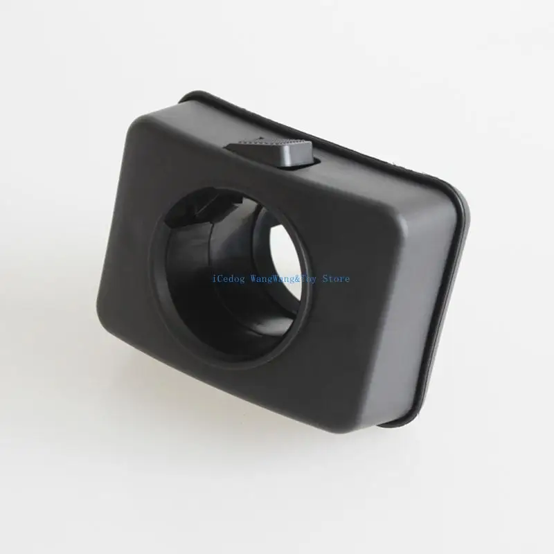 MOLF 50 مم/1.97 بوصة مكنسة مكنسة مكنسة المكنسة الكهربائية المربعة قاعدة حربة فتحة دائمة ومقاومة للارتداء