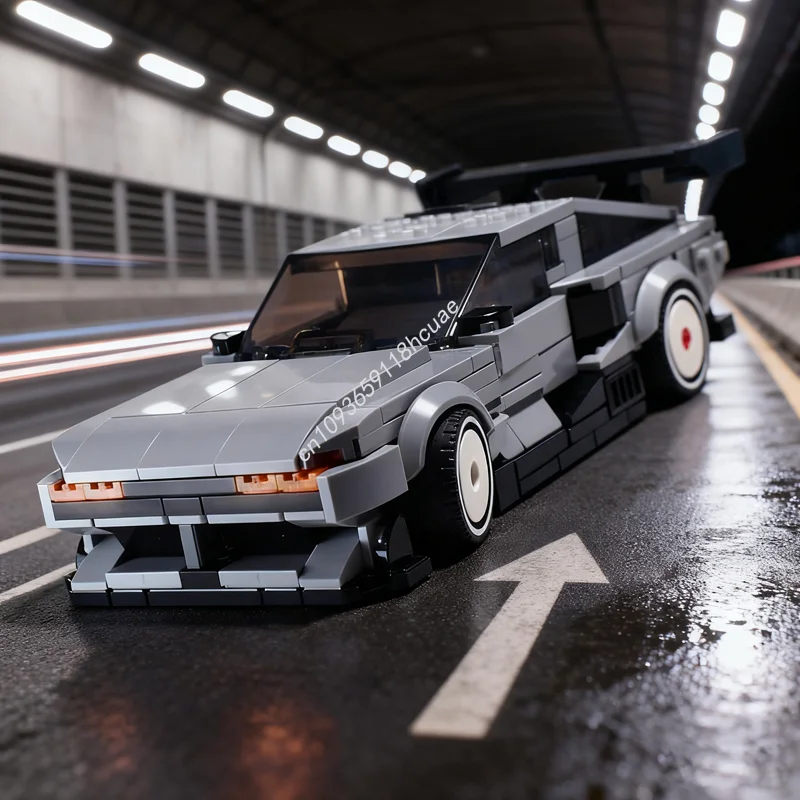 

465 шт. MOC Hyundai N Vision City Champions, модель строительных блоков, игрушки, сборка, креативный рождественский подарок, идея, образовательный кирпич для детей