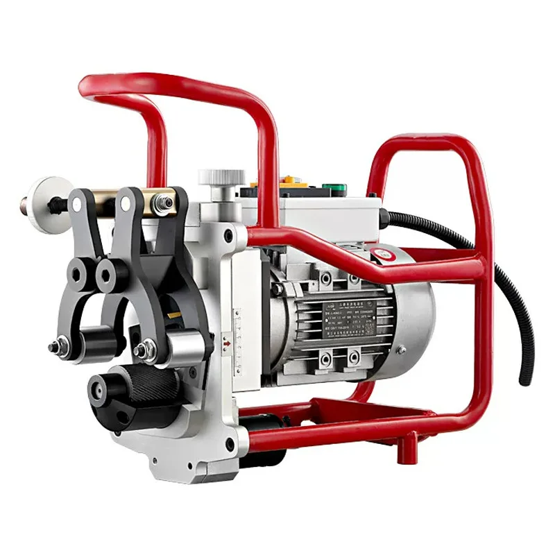 Electric Pipe Beveling Machine Automatic Self-feeding Unlimited Tube End Chamfering Machine for Steel Pipe