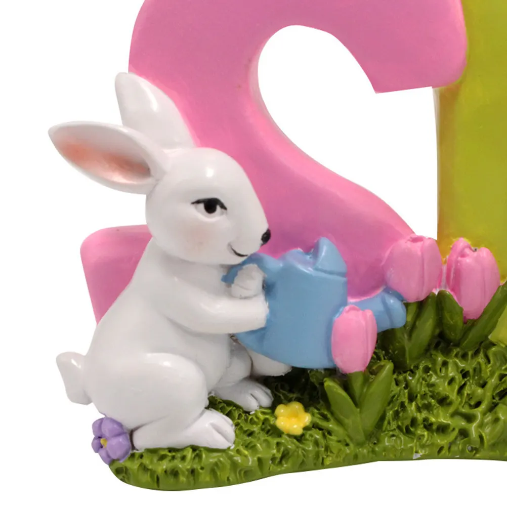 

Пасхальная настольная табличка из смолы, центральное украшение для праздничной вечеринки, домашнего декора, создания праздничной атмосферы, декоративное изделие