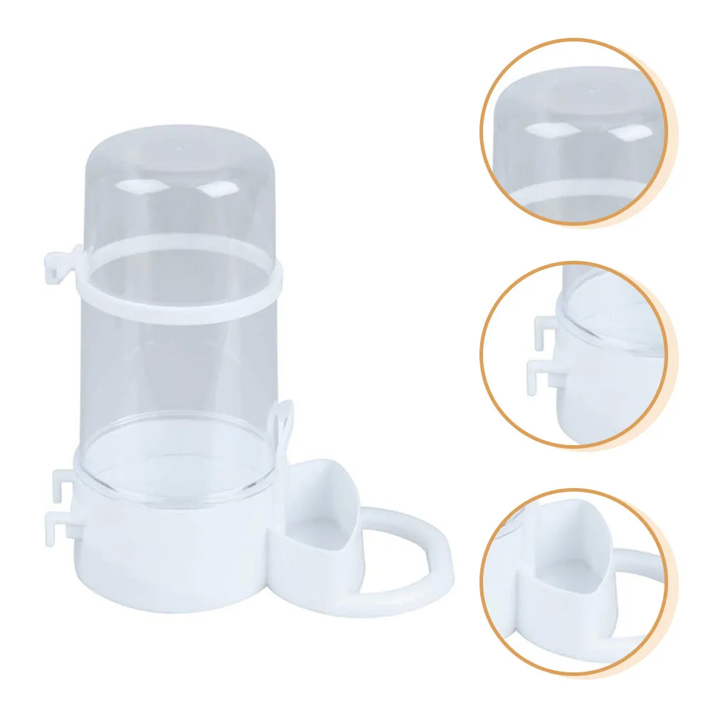 Automatic Pet Feeder Transparent Plastic Large Capacity Food Dispenser for Hamster Rabbit Hedgehog Small Pets No Smell Safe