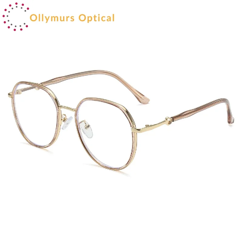 نظارات طبية نسائية خفيفة الوزن ومضادة للضوء الأزرق من Braz، إطار بسيط عتيق، عدسات تقدمية فوتوكروميك #5