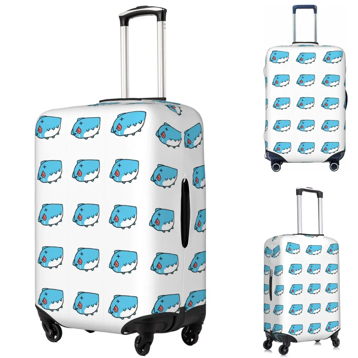 Comic Cat, Bug Cat Capoo Suitcase Cover Protection Elastic Travel Luggage Protector Covers for 18-32 Inch