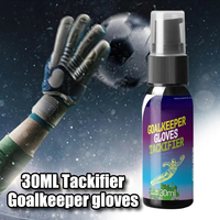 Goalkeeper Gloves Anti-slip Tackifier 30ml Gloves Grip Enhancement Spray Goalie Gloves Glue Baseball Grip Enhancement Glue