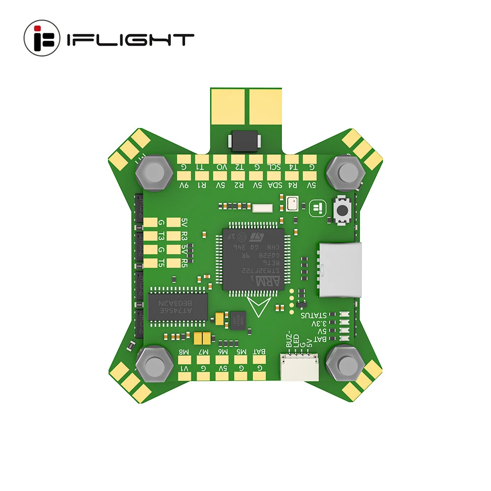 

iFlight BLITZ E55S 4-IN-1 ESC 2-6S with 30.5*30.5mm Mounting Hole for FPV
