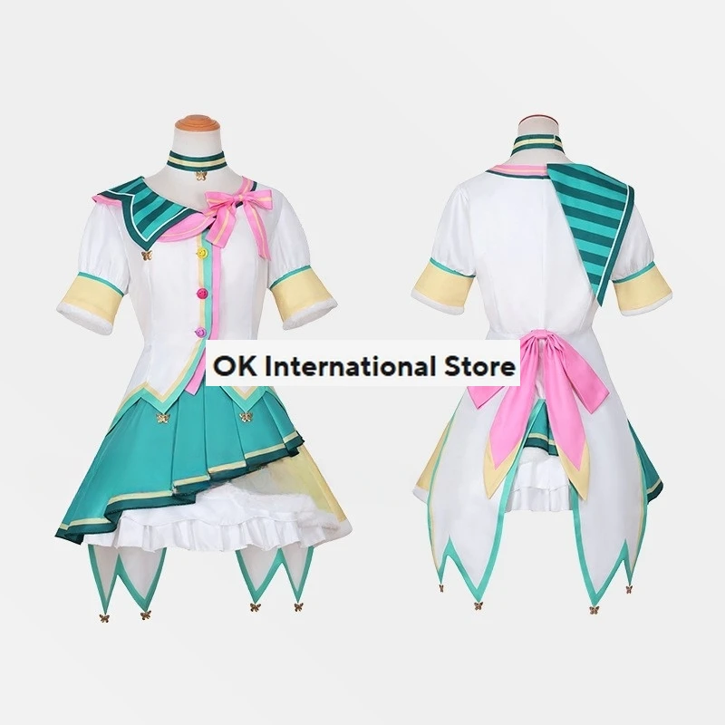 Kusanagi Nene Cosplay Costume Anime Project Sekai Colorful Stage Lolita Cos 3rd Cos Princess Dress Wig Halloween Clothing