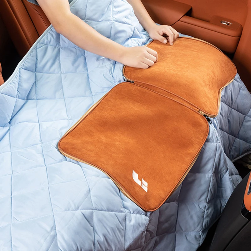 Car Blanket Quilt Multifnctional Pillow Waist Cushion Pad Interior Decoration Accessories For Leading Ideal Li Xiang L7 L8 L9