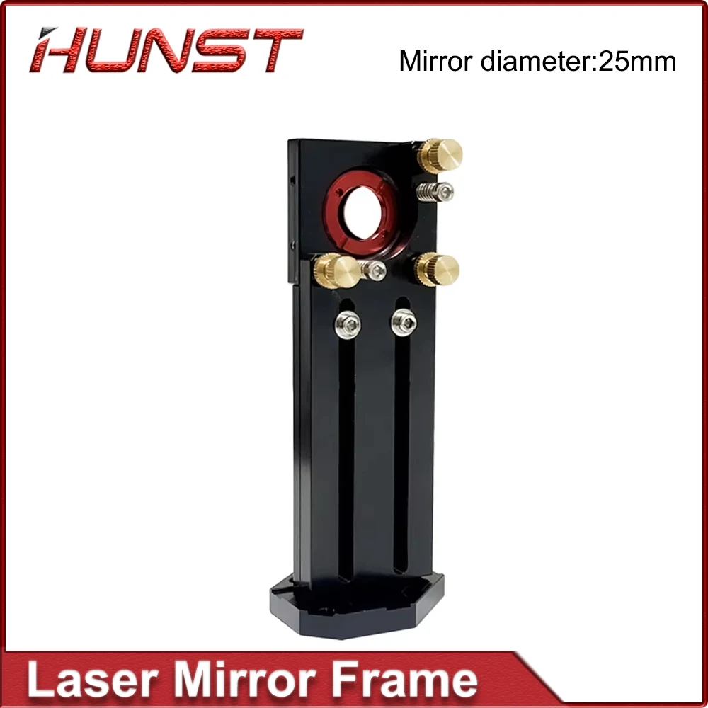

HUNST CO2 Optical Path Lens Mount 25mm Reflector Bracket All-in-one Bracket for Laser Engraving and Cutting Machines